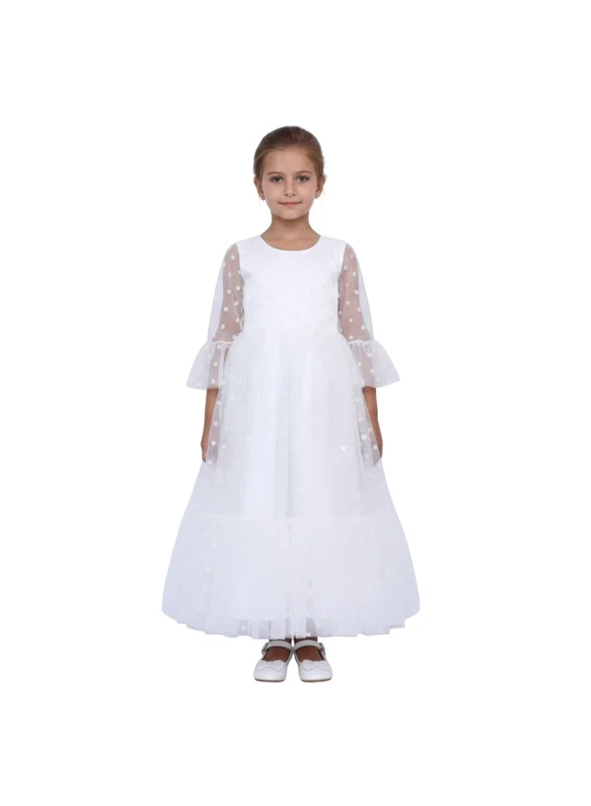 D'Daniela D'Daniela Polka Dot Tulle Dress